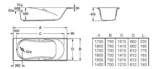 160x70